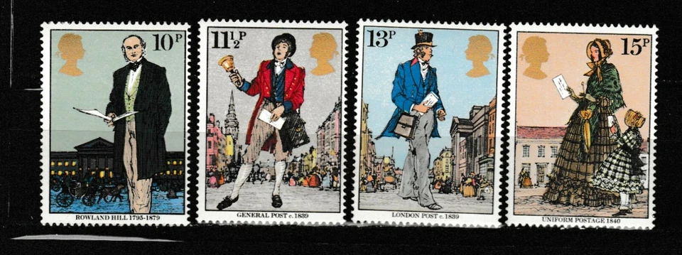 s35811 UK GREAT BRITAIN MNH 1979 Sir Rowland Hill 4v