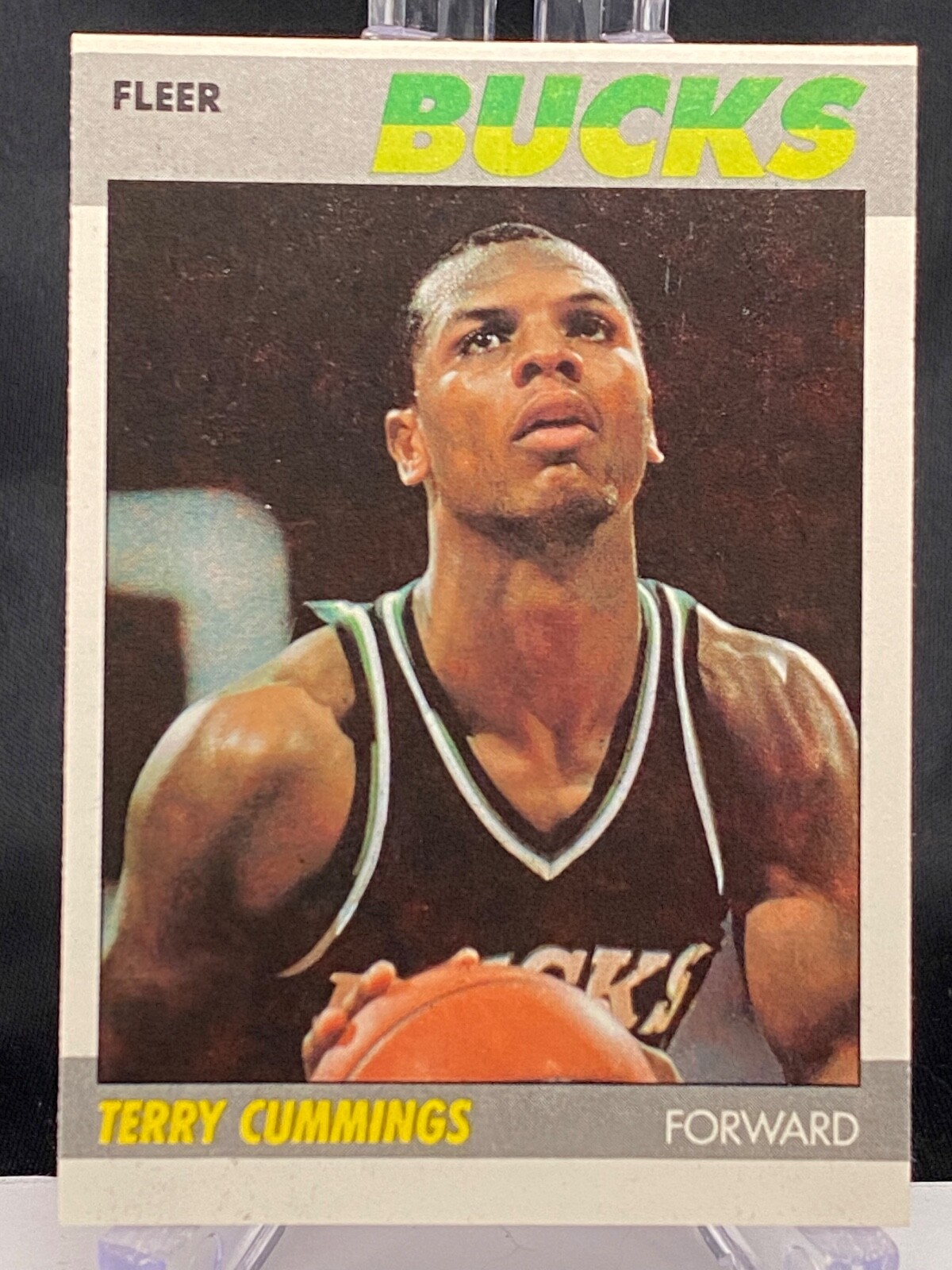 1987-88 Fleer Terry Cummings Milwaukee Bucks #23 🔥🔥