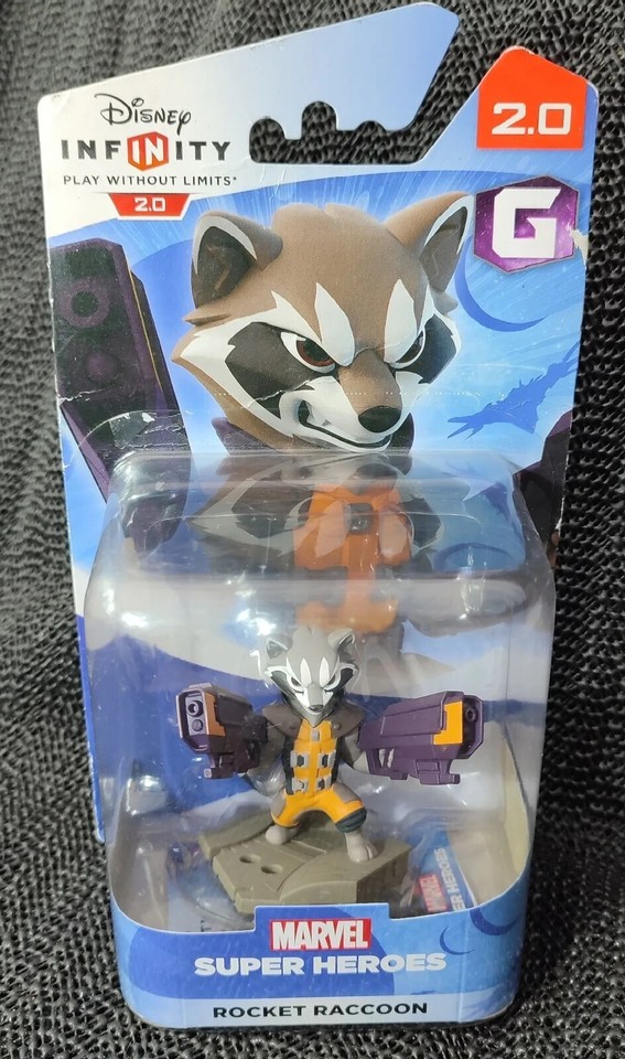 Rocket Racoon Marvel Superheroes Guardians Of The Galaxy Figure Disney