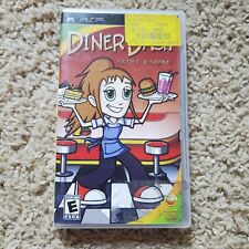 Diner Dash: Sizzle & Serve (Sony PSP, 2007) Game Case & Manual