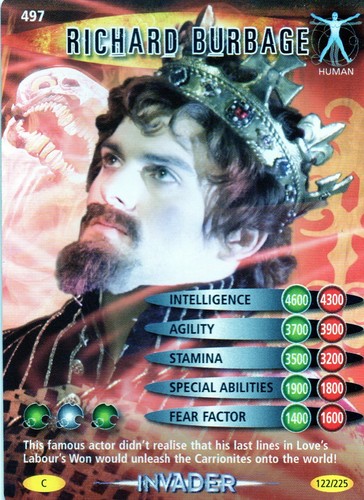 Doctor Who Battles In Time Individual Trading Cards ( Cards 351 to 600 ) - Picture 145 of 248