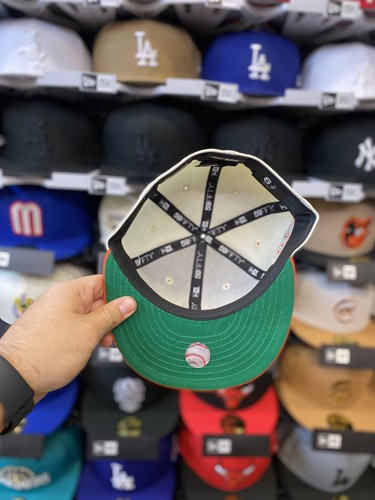 New Era San Francisco Giants Chrome White/Orange 59fifty Fitted (Sz 6 7/8) - Picture 6 of 6