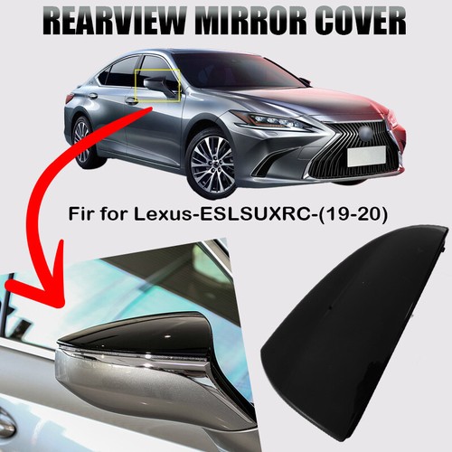 Right Side Door Mirror Upper Cover Housing Black For Lexus ES LS UX RC 2019-2022 - Picture 4 of 13