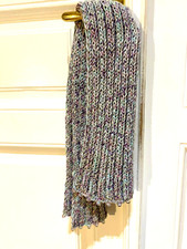 hand knitted scarf