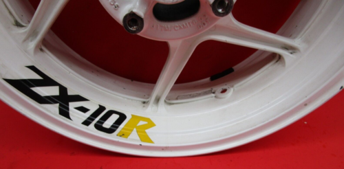 06 07 2006 2007 Kawasaki Ninja ZX10R ZX10 FRONT & REAR RIMS Straight - Foto 11 di 15