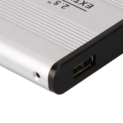Guscio in lega di alluminio con scatola per disco rigido mobile esterno SATA USB - Photo 12/14