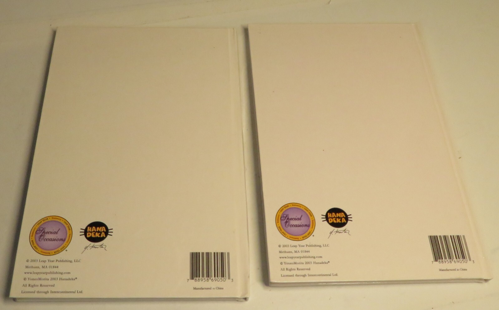 2 Vintage 2003 Leap Year Productions Hana Deka Journal Yorkie Yorkshire Terrier