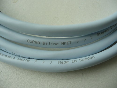 Supra Biline MP-2RCA 2m/6.5ft Audio 3.5mm stereo cable mini-jack portable hi-fi - Picture 6 of 12