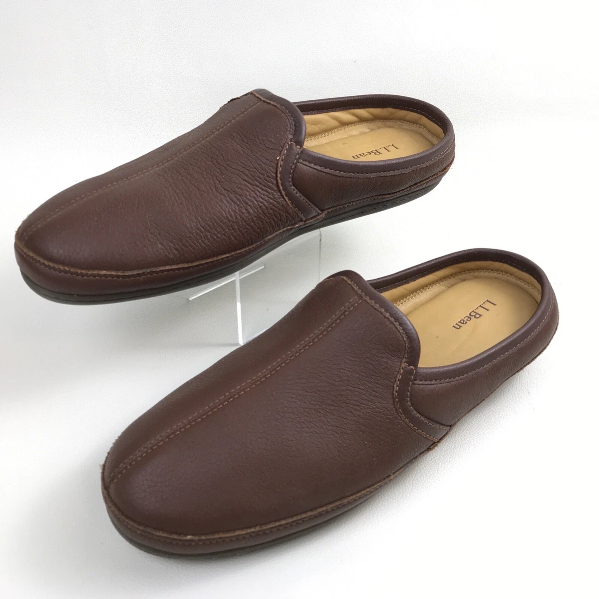 Ll bean hotsell elkhide slipper scuff