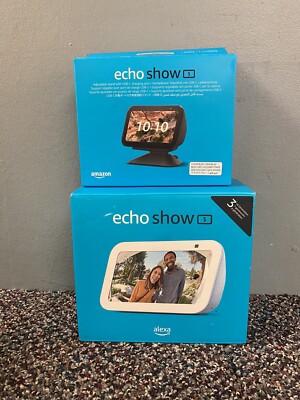 Amazon Echo Show 5 (3rd Gen.) 5.5in Smart Display Speaker - White With Stand