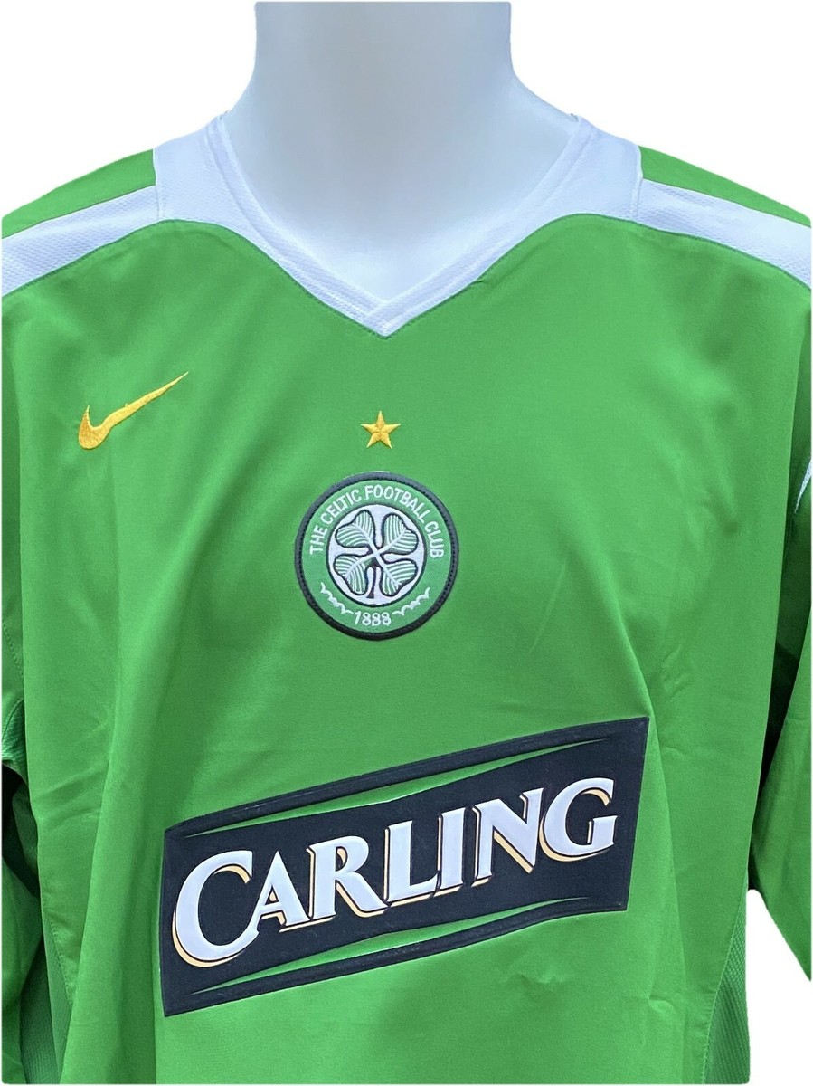 New Collectors NIKE CELTIC Football Club 2005 -2006 Shirt Carling