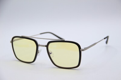 NEW GUNNAR STARK INDUSTRIES BLACK GUNMETAL AUTHENTIC FRAMES SUNGLASSES 55-21