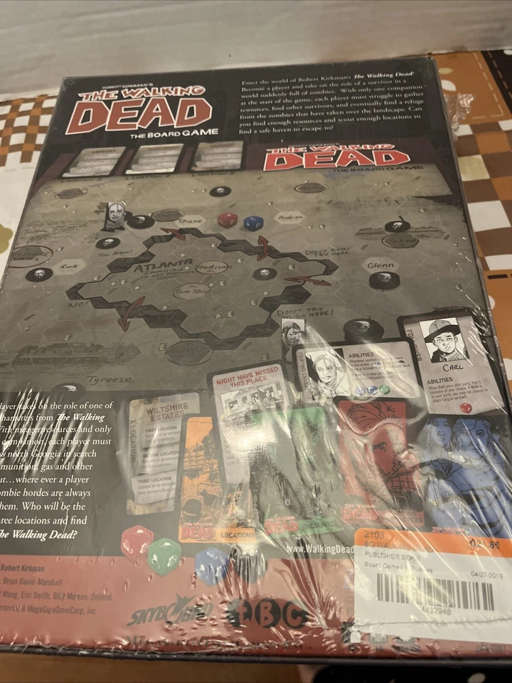New Z-Man Games 2011 Robert Kirkman's The Walking Dead Zombie Board Game - Image 2 of 3