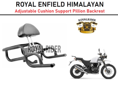 Fits Royal Enfield Himalayan Adjustable Cushion Support Pillion