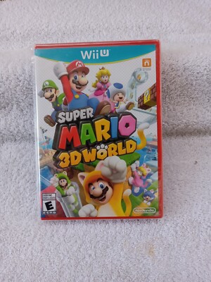 Super Mario 3D World Nintendo Wii U Game Brand New Factory Sealed