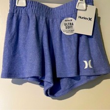 Hurley Girls Soft Shorts in Light Orchid Heather - Size 5