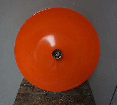 Diskus Wandlampe Lampe Wandleuchte orange Pop Panton Space Age 50 cm (F024-272) - Bild 1 von 4
