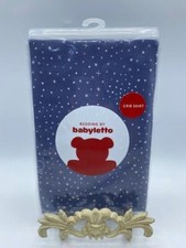 Babyletto Crib Skirt, Galaxy: Stars in Navy, New in Package Nursery Decor
