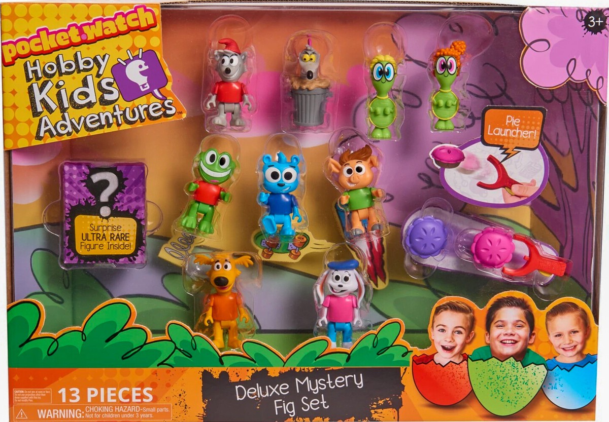 NIB Hobby Kids Adventures Deluxe Mystery Fig Set 13 Pieces