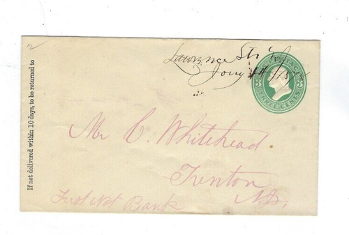 1874 Lawrence Station New Jersey, Manuscript, Mercer County DPO R4