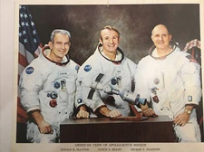 Original NASA Photo American Crew Of 1975 Apollo-Soyuz Mission