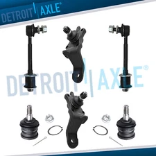 Front Upper Lower Ball Joints Sway Bars Kit for 1996-2002 Toyota 4Runner Tundra
