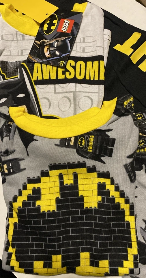 Lego Batman 2 Juegos Niños Pijama Set, Talla 6 Manga Corta Divertido Tiempo de Dormir Nuevo con Etiquetas Foto 2 de 4