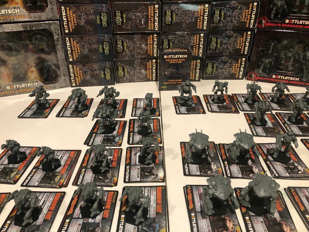 Battletech - Large Selection of Individual Mechs - ALL Force Packs and Box Sets