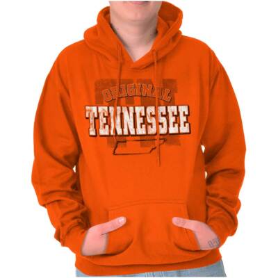 Tennessee Original Hometown Vacation Gift TN Hoodie Hooded Sweatshirt Men Women