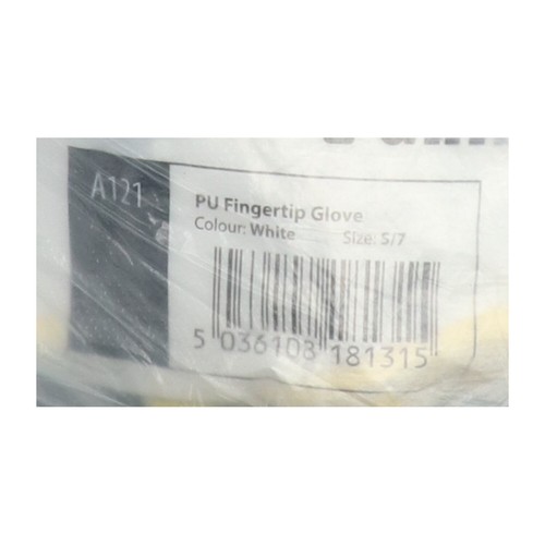Portwest A121/7 PU Fingertip Gloves Size 7/S New NFP Sealed (12pcs) - Picture 2 of 7