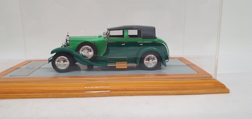 1/43 MEGA RARE MERCEDES-BENZ 630K TORPEDO CABRIOLET TRANSFORMABLE 1926 ILARIO - Picture 2 of 10
