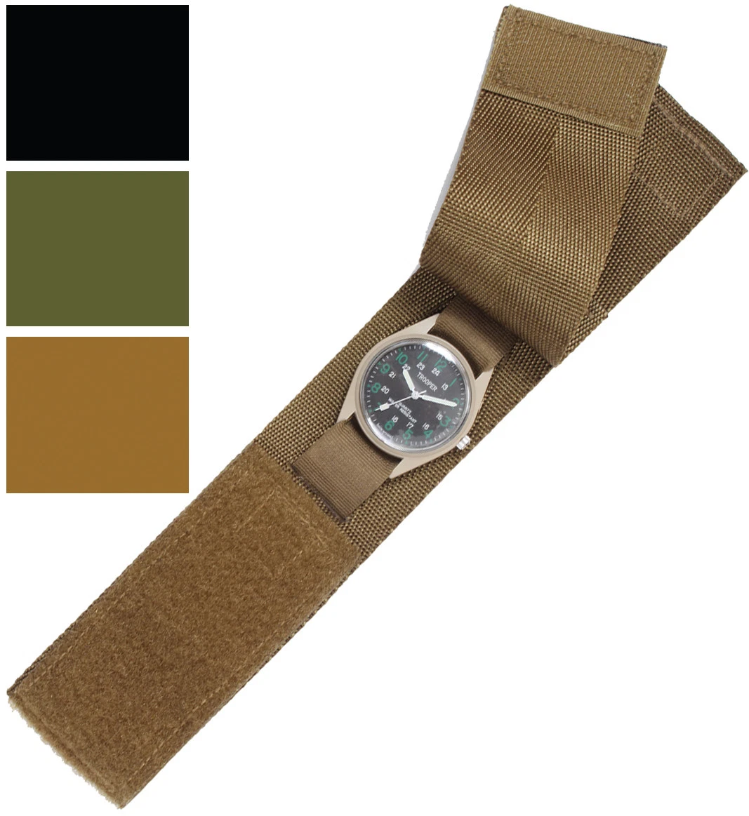 Tactical Commando Wrist Watchband Strap Band Cover Protector Military Protection