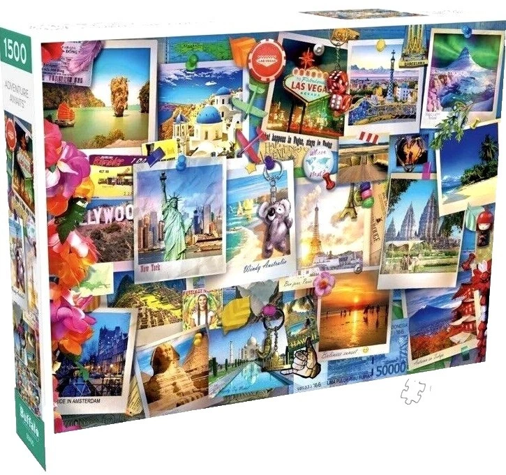 Buffalo Games многоцветные пазлы