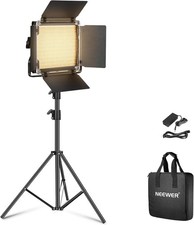 NEEWER 1 Pack NL660 Bi-Color 660 LED Photography Video Light and Stand Kit