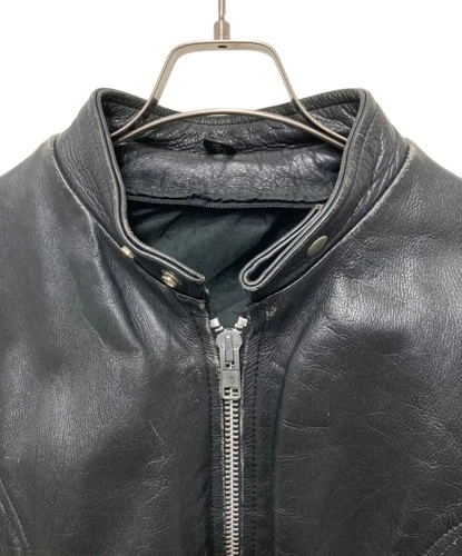 Single Riders Leather Jacket Men's Size XL Black image 4