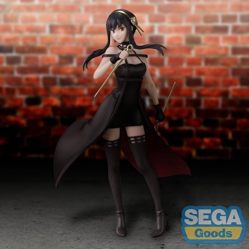 Oficial SEGA Spy×Family Yor Thorn Princesa Premio Figura Escritorio Decoración Regalo