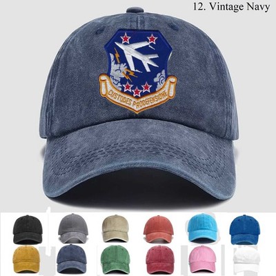 Customized Embroidered Hat Usaf 113th Tac Fighter Wing, Trucker Hat, Gift Idea