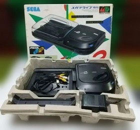 SEGA Mega-CD 2 Console Boxed Tested w AC Adapter Parts Japan HAA-2912