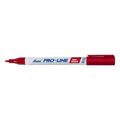 MARKAL 96874 Paint Marker,Permanent,Red,Fine Tip 1XEE6