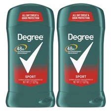 Degree Men Original Protection 2.7 Ounce (Pack of 2), light clear 