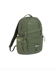 Supreme Olive Bungee Cord Backpack Multi Pock...