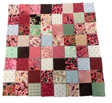 Floral 128 Precut 2 Cotton Squares Multi-Pattern Design Quilting Craft Projects