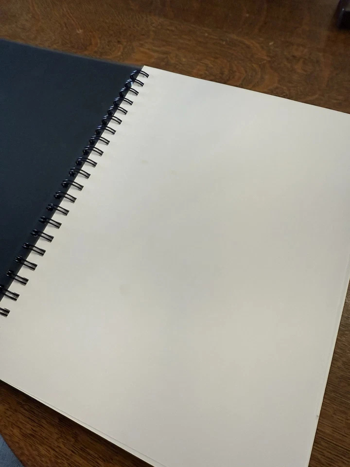 Daler Rowney Mixed Media Hardback Art Book Journal Page On One Side & Blank Page - Image 3 of 4