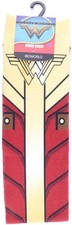 Wonder Woman Knee High Socks 1pr Size 9-11 Unisex Bioworld DC Comics Novelty New