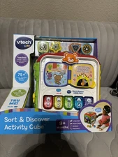 VTech Sort and Discover Activity Cube NIB!! New In Original Packaging