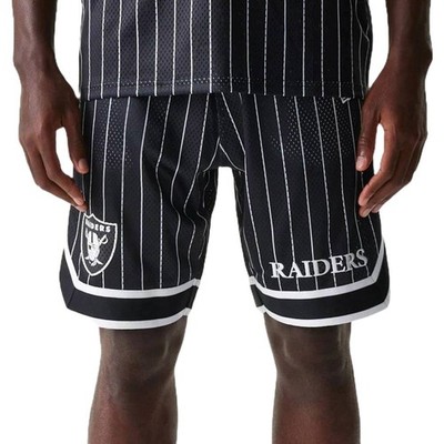 New Era NFL Las Vegas Raiders Mesh Shorts Herren black white 18240