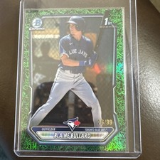 2026 Bowman #BCP-18 Blaine Bullard Green Grass #/99 Toronto Blue Jays