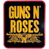 Guns N' Roses Stacked Logo Schwarz KüHlschrankmagnet Size One Size