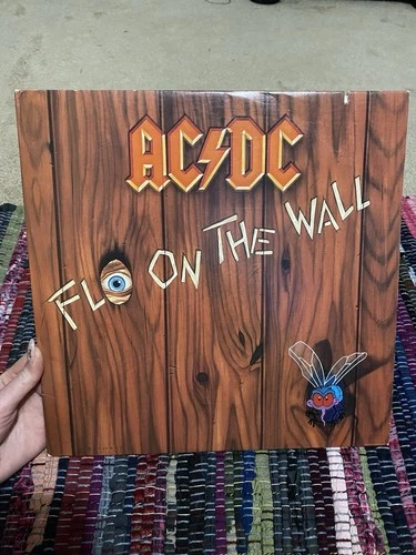 AC/DC - Fly On The Wall [Vintage] LP Vinyl Record Album Atlantic 81263-1-E, 1985