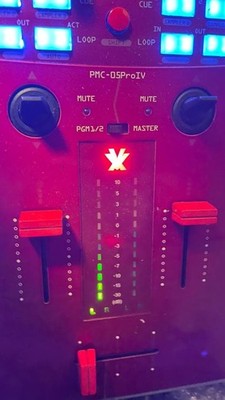 Vestax DJ Mixer PMC-05pro IV Red Beat Model Tested Used | eBay